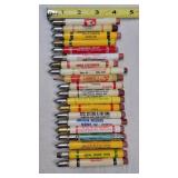 20 Advertising Bullet Pencils