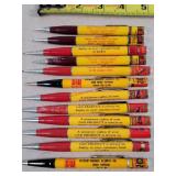 12- Food / Paint Advertising Mechanical Pencils