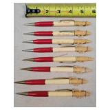 8- Vintage Peanut Adv. Mechanical Pencils 2