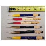 6- Vintage Peanut Adv. Mechanical Pencils