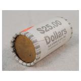 $25 Roll of $1 US Coins