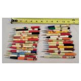 30- Vintage Oil Advertising Mechanical Pencils