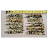 28- Vintage Celluloid Mechanical Pencils