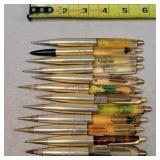 12- Vintage Floating Action Mechanical Pencils