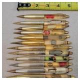 12- Vintage Floating Action Mechanical Pencils