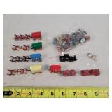 Vintage Pot Metal Horse Wagons & Mini Charms