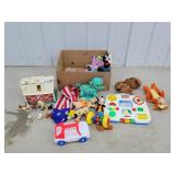 Played Fisher-Price Barn & Other Toys