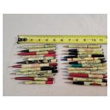 24- Celluloid Advertising Mechanical Pencils