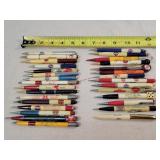 29- Vintage Oil Advertising Mechanical Pencils