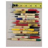 14- Vintage Oil Advertising Mechanical Pencils