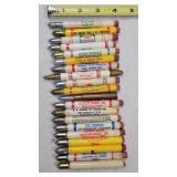 20 Advertising Bullet Pencils