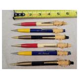 6- Vintage Peanut Adv. Mechanical Pencils