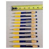 10- Vintage Peanut Adv. Mechanical Pencils