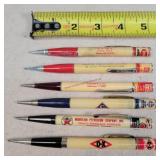 6- Vintage Oil Adv. Mechanical Pencils