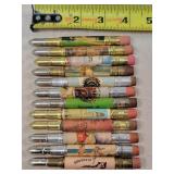 12- Tin Advertising Bullet Pencils