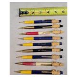9- Vintage Peanut Adv. Mechanical Pencils