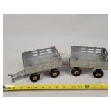Marx Tin Pup Trailers