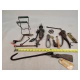 Antique Tomahawk Head & Antique Tools
