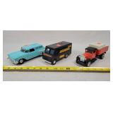 3 OTC Tools, ERTL, &  Farm Show Vehicle Banks