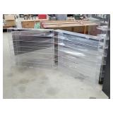 2- 4x28x24 6-Shelf 1/24 Scale Car Showcases