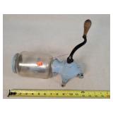 Antique Wall Mount Coffee Grinder - no nut