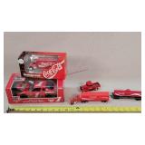 Coca-Cola 1/64 Truck, 1/24 Race Car & More