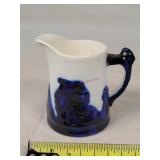 4"t Old Sleepy Eye Blue & White Pitcher - ORIGINAL