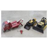 Parts Tonka Cement Truck, Dozer, & Crawler