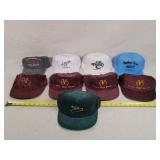 9 Vintage Advertising Caps