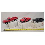 3- AMT Promo Pickups / Ford & Dodge