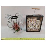 Wine Glass Set of 4 & Cork Collection