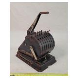 F & E Hedman Lightning check writer