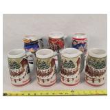 7- Budweiser Beer Steins