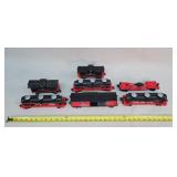 7- HO Scale Budweiser Train Cars