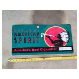 11x21 American Spirit Cigarette Tin Sign