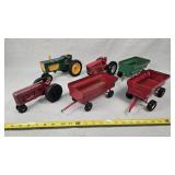 1/16 Tractors & Flare Box Wagons - PLAYED