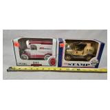 2 Ace Hardware & Easy Stamp Vehicle Banks