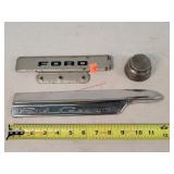 Ford License Plate Topper & Emblem & Hub Cap
