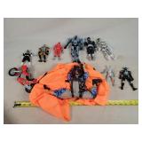 Action Figures & Motorcycle