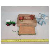 Blue Mouse/Tractor, Hay Wagon for Parts