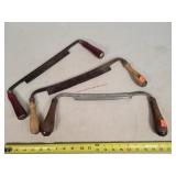3- Vintage Draw Knives