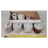 8- Stoneware Jars