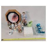Candle Holders, Indian Plate, Figurines