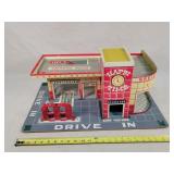 16 x 24 Superior Toys Cohn Tin Service Station
