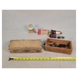 Wooden Cheese Boxes & More