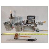 Vintage Kitchen Items & Toaster