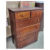 Vintage Chest of Drawers / Secretary Desk 30x42