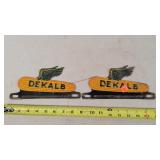 2- Dekalb License Plate Toppers