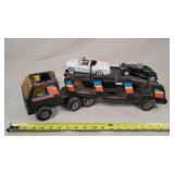 Played Tonka Car Hauler Semi