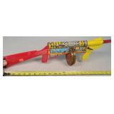Marx G-Man Tin Tommy Gun - Windup - Works